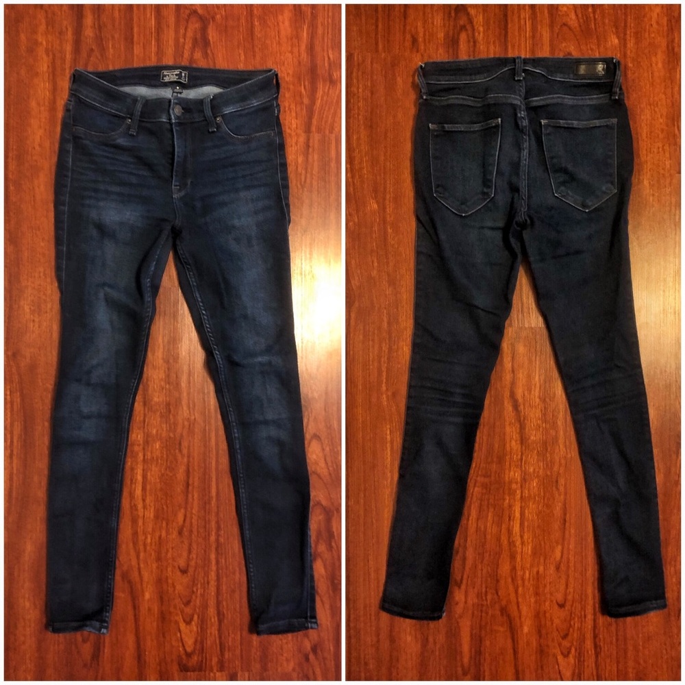 A&F Harper low rise jeggings